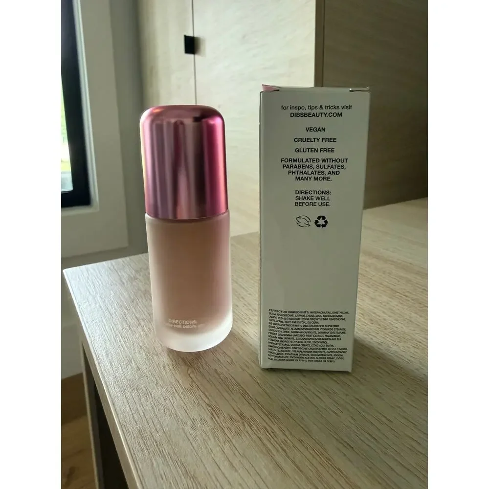 $38 New DIBS Beauty Lovebeam Perfector No. 2 Loves Me Loves Me Not Glowy Primer